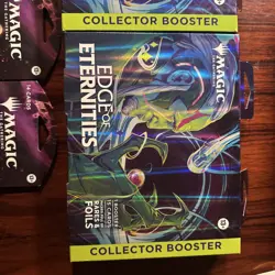 Magic The Gathering EDGE OF ETERNITIES Collector Booster Box 15 cards 1 Booster - Image 3