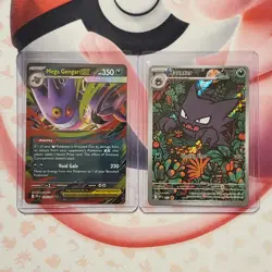 Haunter 027 Promo + Mega Gengar ex 056/094 - Box Fresh - Pokemon Card Lot #870 - Image 1