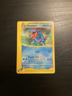 Pokemon TCG Feraligatr 46/165 Regular Non-Holo Card Expedition - Image 1