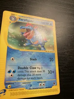 Pokemon TCG Feraligatr 46/165 Regular Non-Holo Card Expedition - Image 3