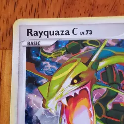 Pokemon Rayquaza C LV. 73 8/147 Holo MP 2009 Rare Pokemon Card Nintendo - Image 3