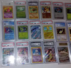 Pokemon Graded Card LOT OF 27 Slabs CGC & PSA 10 9 8 Cards Mixed - Image 4