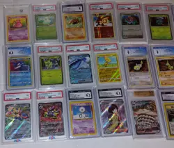Pokemon Graded Card LOT OF 27 Slabs CGC & PSA 10 9 8 Cards Mixed - Image 5
