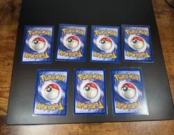 Pokemon Non Holo Lot Bulk Vintage WOTC 7 Cards LP-HP SHADOWLESS - Image 2