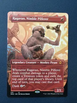 MTG Ragavan, Nimble Pilferer (Borderless) - Modern Horizons 2 (MH2) NM - Image 1
