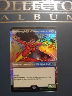 Spider-Woman, Stunning Savior (Borderless) Marvel's Spider-Man Foil - Image 1