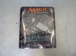 MTG Premium Deck Series Graveborn Sealed - All Foil Magic The Gathering with Die 653569663195 - Image 1