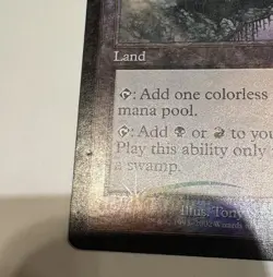 MTG Tainted Peak Torment FOIL 1x MP Moderately Played Magic The Gathering - Image 4