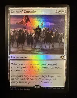 Cathars' Crusade Innistrad Remastered Foil - Image 1