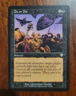 Do or Die x1 MTG Invasion Magic Light Play LP English - Image 1