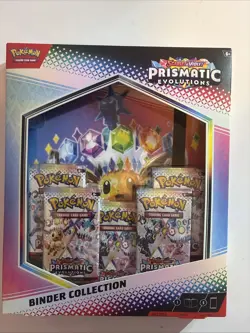 Pokemon TCG Prismatic Evolutions Sealed Binder Collection - Image 1