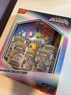 Pokemon TCG Prismatic Evolutions Sealed Binder Collection - Image 2