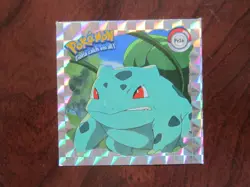 BULBASAUR PR26 POKEMON ARTBOX STICKER PRIZM SERIES 1 1999 NM - Image 1