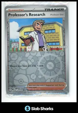 2025 POKEMON PRE EN #122/131 PROFESSOR'S RESEARCH PROGRAM PROMO PACK OF 4 SEALED - Image 1
