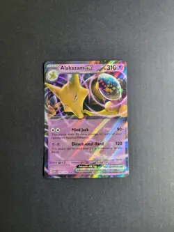 Alakazam Ex 65/165 Pokemon TCG S&V 151 Double Rare Holo NM - Image 2