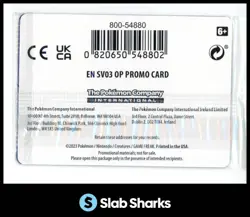 2025 POKEMON PRE EN #190/198 PROFESSOR'S RESEARCH PROGRAM PROMO PACK OF 2 SEALED - Image 2