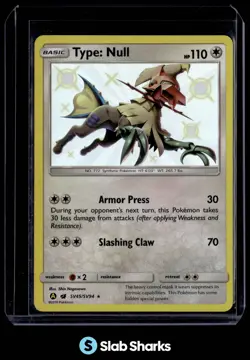 2019 POKEMON SM HIDDEN FATES #SV45/SV94 TYPE: NULL SHINY VAULT RARE - Image 1