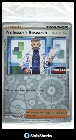 2025 POKEMON PRE EN #190/198 PROFESSOR'S RESEARCH PROGRAM PROMO PACK OF 2 SEALED - Image 1