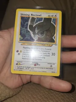 Pokemon TCG Neo Destiny #110/105 Shining Noctowl Secret Rare NM 🔥 🔥 🔥 - Image 1
