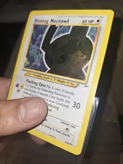 Pokemon TCG Neo Destiny #110/105 Shining Noctowl Secret Rare NM 🔥 🔥 🔥 - Image 2