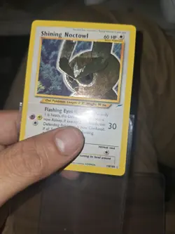 Pokemon TCG Neo Destiny #110/105 Shining Noctowl Secret Rare NM 🔥 🔥 🔥 - Image 3