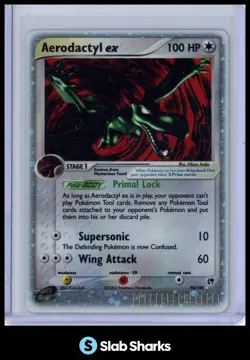 2003 POKEMON EX SANDSTORM #94/100 AERODACTYL HOLO RARE - Image 1