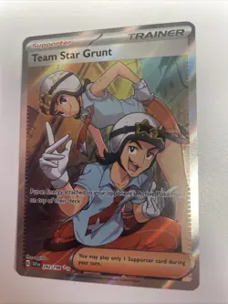 Pokemon TCG Team Star Grunt - 242/198 - Scarlet & Violet Base NM Free Shipping - Image 1