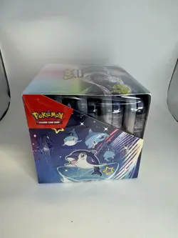 Pokemon TCG Paldean Fates Mini Tin Display FACTORY SEALED DISPLAY 10 Tins USA - Image 2