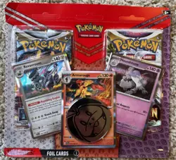 Pokemon TCG • Enhanced 2 Pack Blister • Armarouge, Revavroom & Houndstone - Image 1