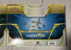 2022 Pokemon TGC Glaceon & Leafeon VSTAR Special Collection (2) Box Set Sealed - Image 3