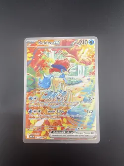 Keldeo EX 167/086 SIR Pokemon White Flare Full Art Special Illustration Rare - Image 3