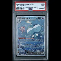 Pokemon Jellicent EX TCG 168/086 White Flare PSA 9 Mint English - Image 1