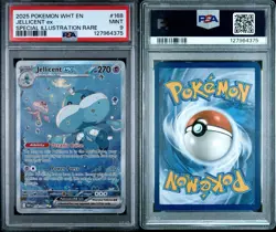 Pokemon Jellicent EX TCG 168/086 White Flare PSA 9 Mint English - Image 3