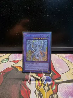 Yu-Gi-Oh! Albion the Sanctifire Dragon MP24-EN082 Prismatic Secret Rare - Image 2