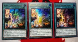 Runick Golden Droplet 3x MP23-EN247 1st Ed Ultra Rare Yu-Gi-Oh! - Image 1