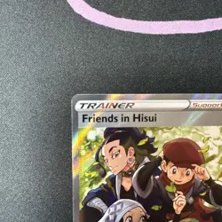 Friends in Hisui (Full Art) 148/159 Crown Zenith Holo - NM Pokemon Card TCG - Image 3