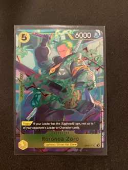 Roronoa Zoro OP07-113 One Piece Day Dallas Tournament Promo Card English - Image 1