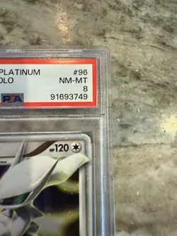 Pokemon TCG Arceus LV.X Holo Rare Card 96/99 PSA 8 Mint 2009 - Image 3