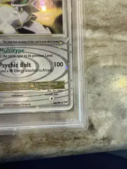 Pokemon TCG Arceus LV.X Holo Rare Card 96/99 PSA 8 Mint 2009 - Image 4