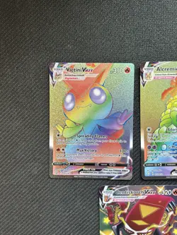 Pokemon SWSH Rainbow VMAX Lot - 5 Cards - Image 3