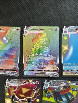 Pokemon SWSH Rainbow VMAX Lot - 5 Cards - Image 4