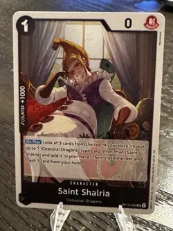 Saint Shalria OP13-086 UC Carrying on His Will - ONE PIECE Card Game - Image 1