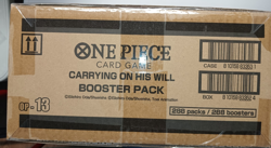 ONE PIECE CARD GAME: CARRYING ON HIS WILL BOOSTER BOX CASE OP13 Eng - Image 1