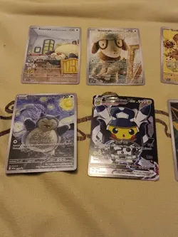 10Pikachu Pokemon Card Holo GX VSTAR VMAX GX EX Cosplay Art - Image 2