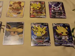 10Pikachu Pokemon Card Holo GX VSTAR VMAX GX EX Cosplay Art - Image 3