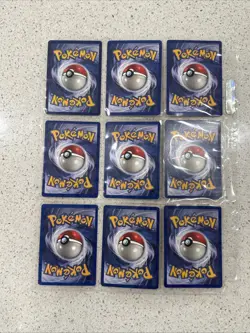 1999 Pokemon Base Set COMPLETE NON HOLO Cards #17-102 Rare NM/LP - Image 5
