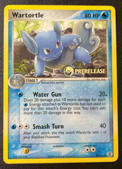 Wartortle - FireRed & LeafGreen Prerelease Promo Pokemon Card 50/112 - NM - Image 1