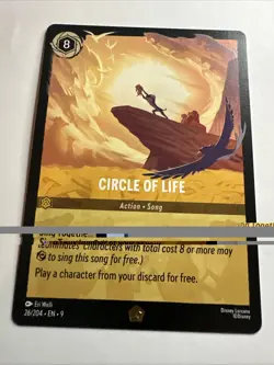 Circle of Life 26/204 Fabled Regular Disney Lorcana Card NM (B) - Image 2