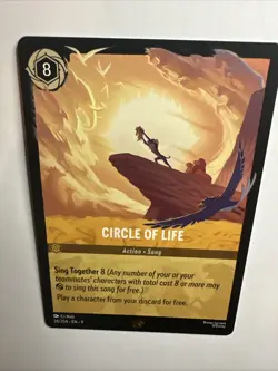 Circle of Life 26/204 Fabled Regular Disney Lorcana Card NM (B) - Image 3