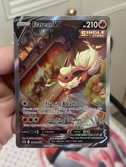 Flareon V SWSH179 SWSH: Sword & Shield Promo Cards Holo - Image 1